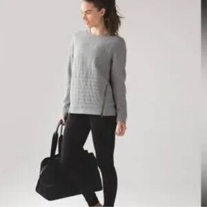 Lululemon Quilted Sweatshirt Wm 10